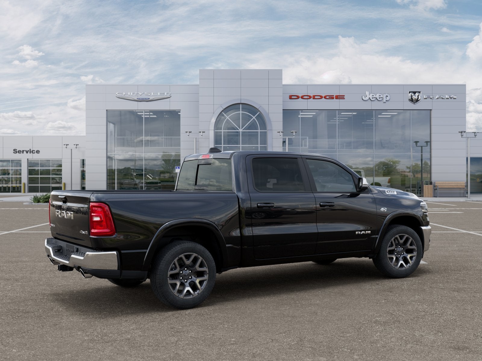 2026 RAM Ram 1500 RAM 1500 LARAMIE CREW CAB 4X4 5'7' BOX