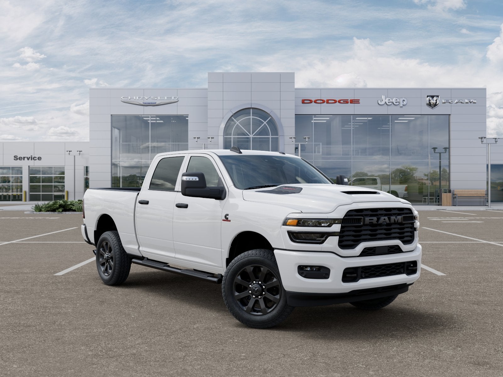 2026 RAM Ram 2500 RAM 2500 BLACK EXPRESS CREW CAB 4X4 6'4' BOX