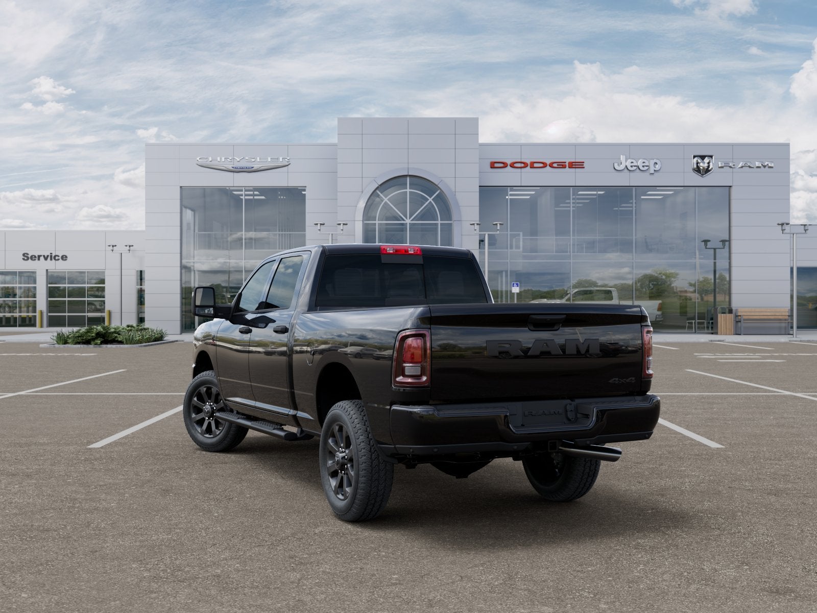 2026 RAM Ram 2500 RAM 2500 BLACK EXPRESS CREW CAB 4X4 6'4' BOX