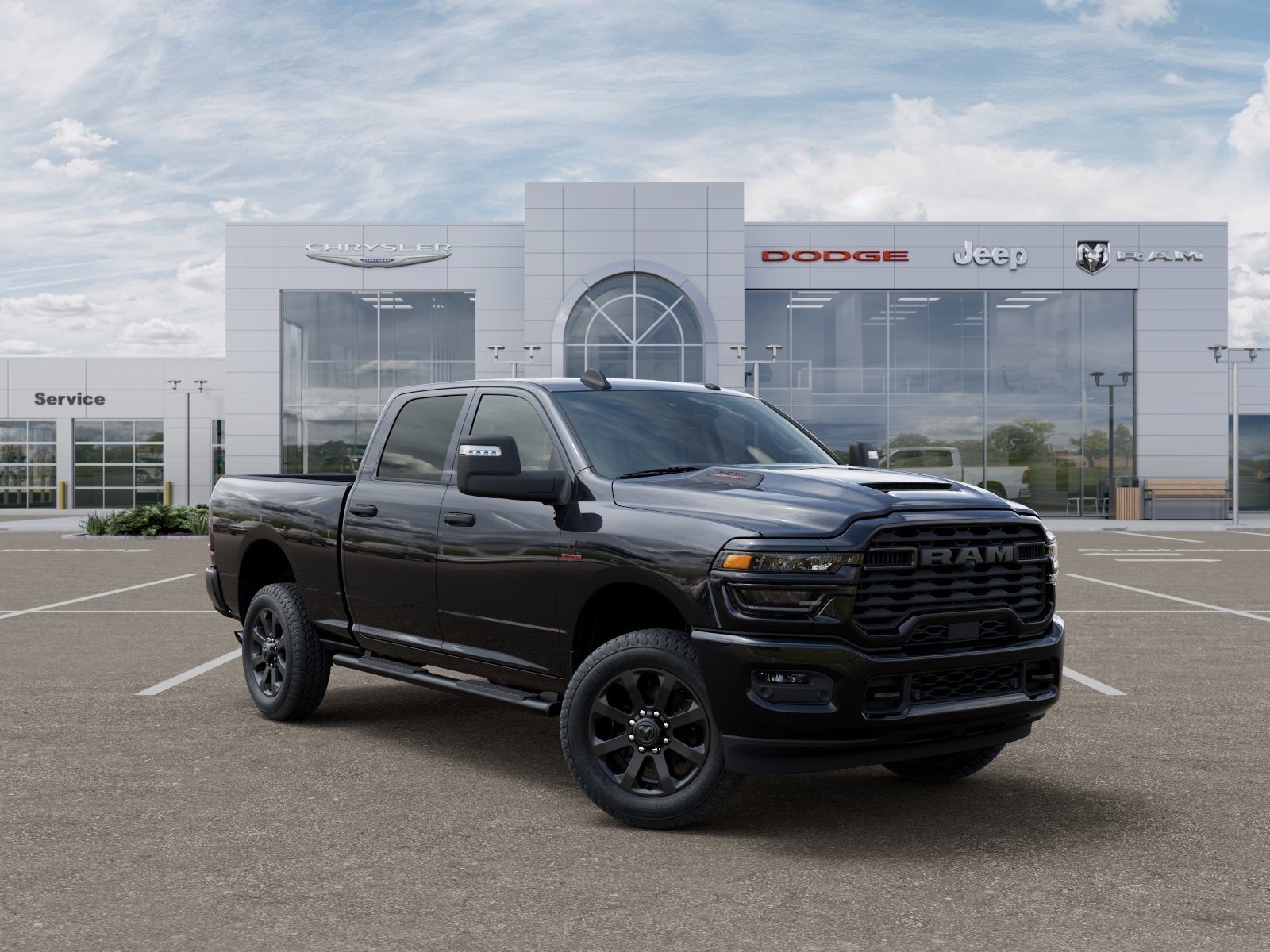 2026 RAM Ram 2500 RAM 2500 BLACK EXPRESS CREW CAB 4X4 6'4' BOX